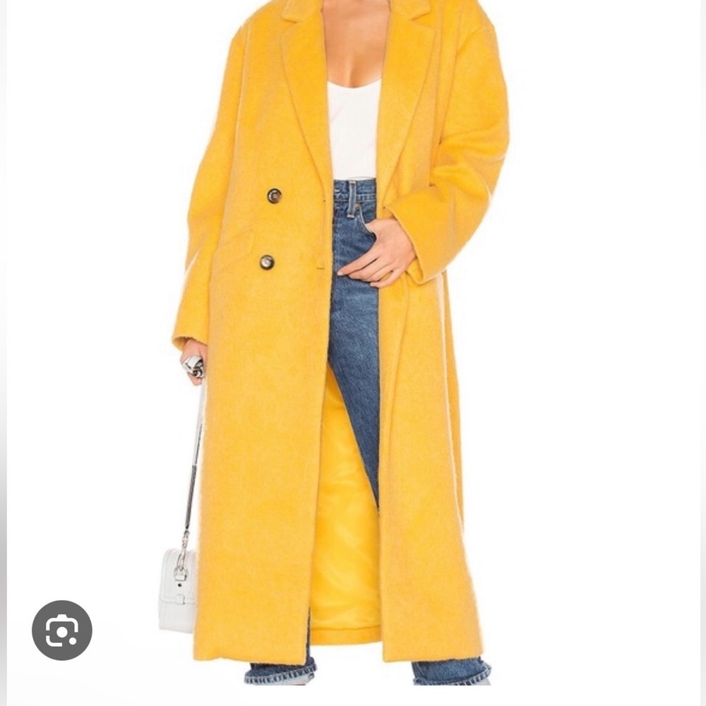 NWOT Cinq a Sept Maya Double Breasted Coat - Picture 2 of 2